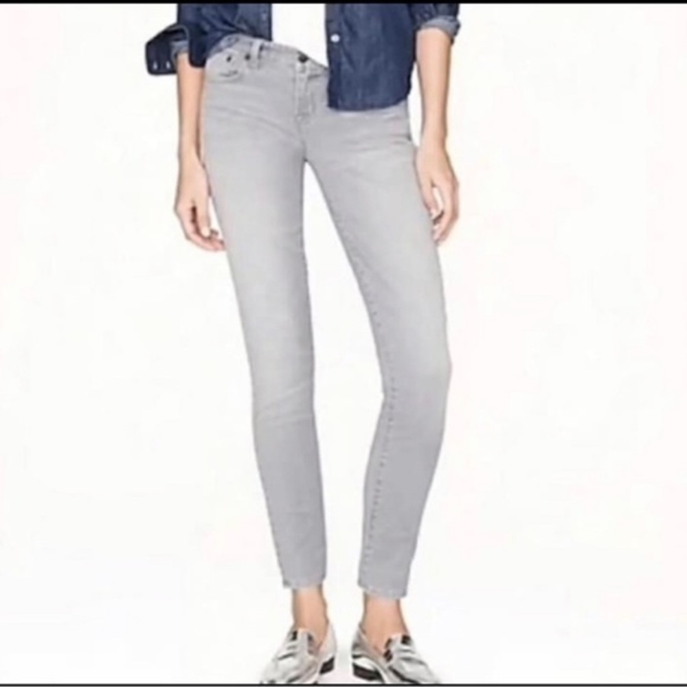 J. Crew Factory stretch gray jeans size 27